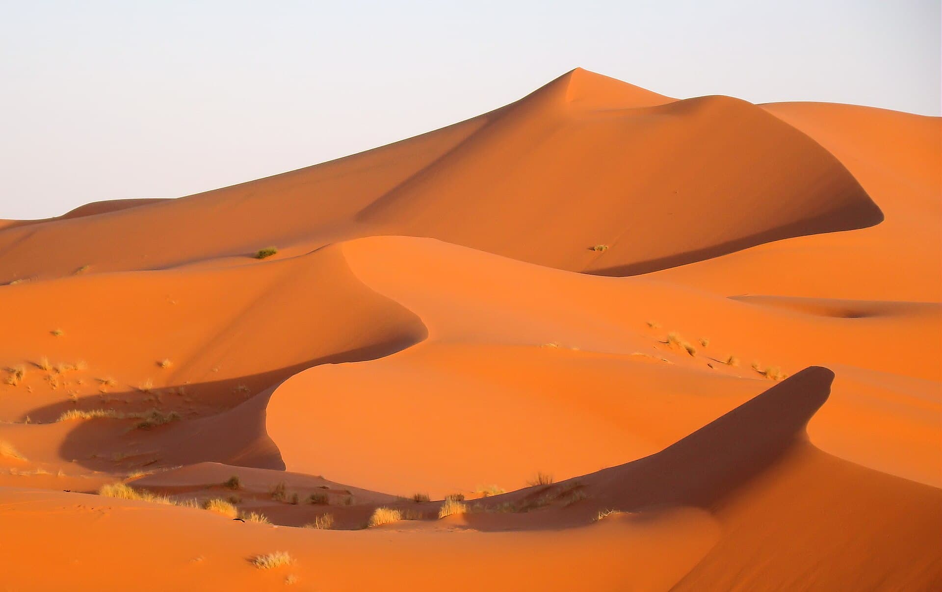 Les dunes de l'Erg Chebbi à Merzouga